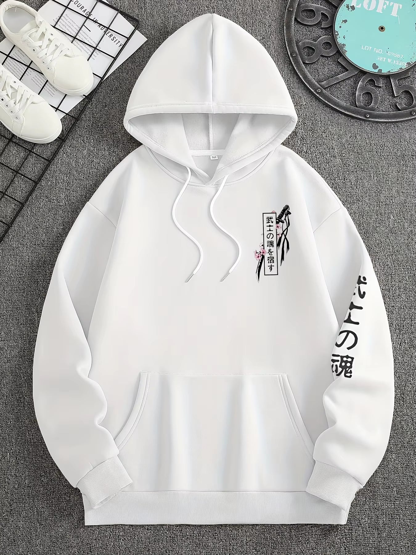 2025 Trend Letter Print Men Women Hooded Sweatshirt Autumn and Winter Daily Outdoor Holiday Fitness Casual Loose Warm Sportswear