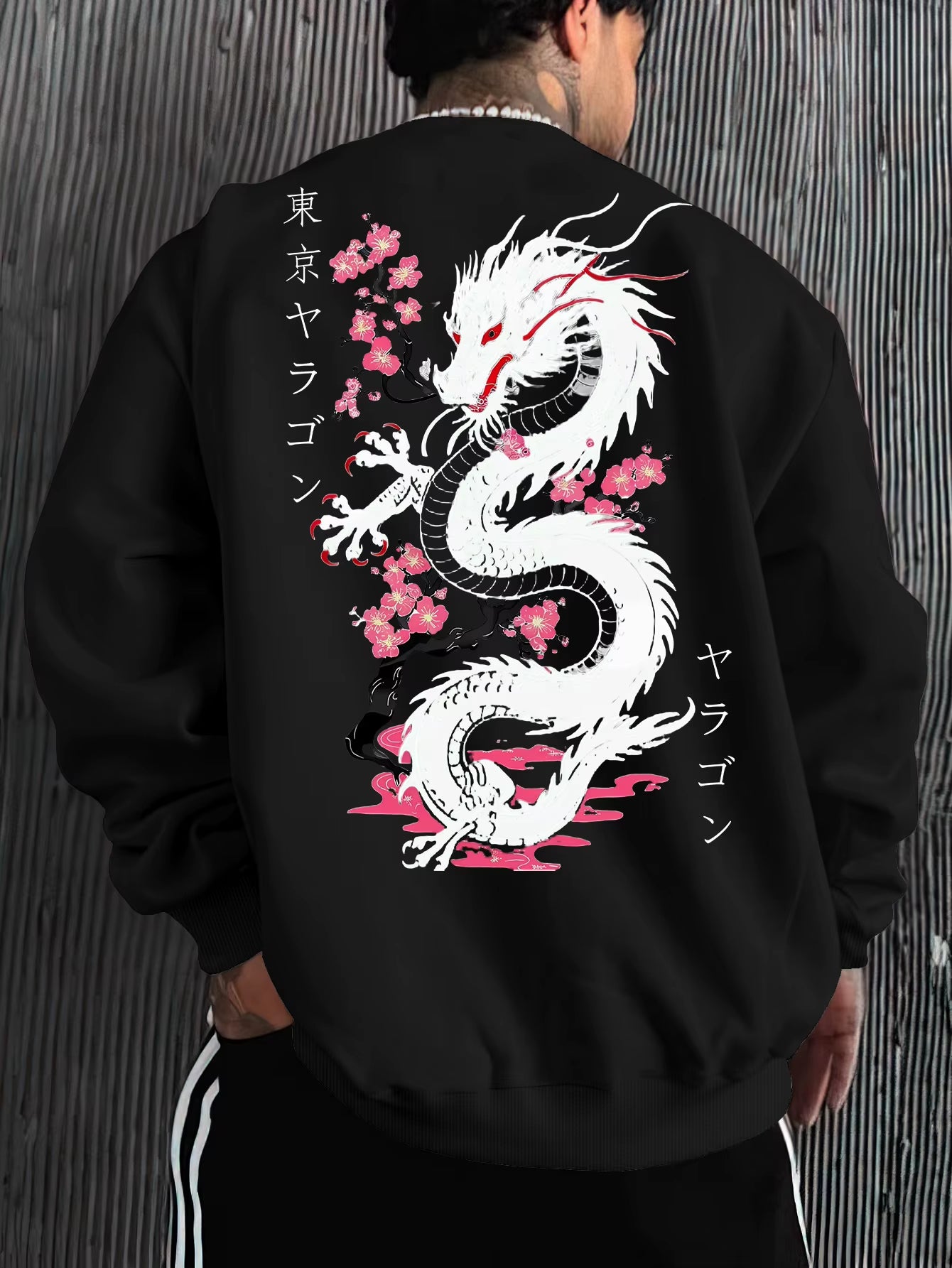 The New Men'S Round-Neck Sweatshirt for Spring and Autumn 2025 Is Casual Fashionable and Comfortable with 3D Pattern Printing